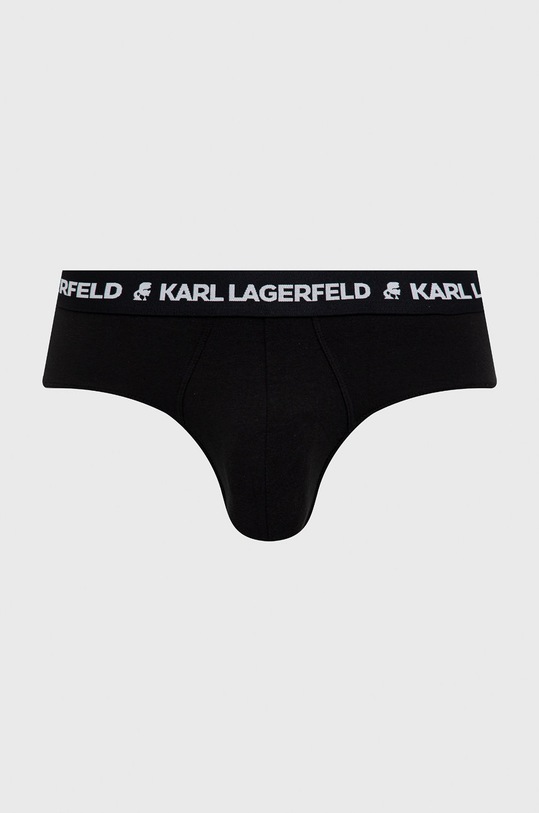 Spodní prádlo Karl Lagerfeld (3-pack) 211M2103.51 černá SS22