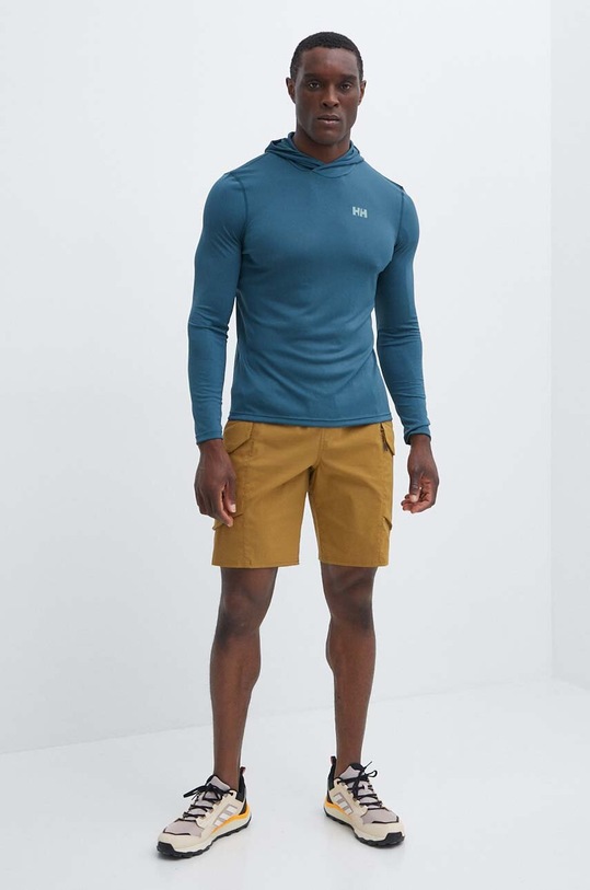 Helly Hansen bluza funkcyjna Solen 49347 turkusowy SS24