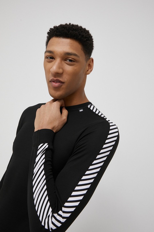 Helly Hansen longsleeve funkcyjny czarny 48800