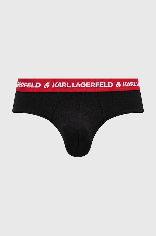 Karl Lagerfeld slipy (3-pack) 220M2121.61 220M2121.61 czerwony SS22