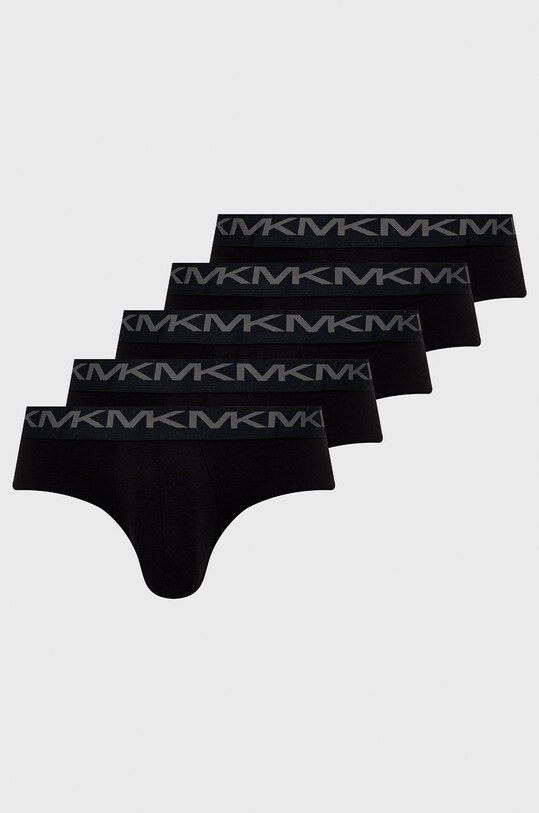 Слипы Michael Kors (5-pack) хлопок чёрный 6BR1L10035