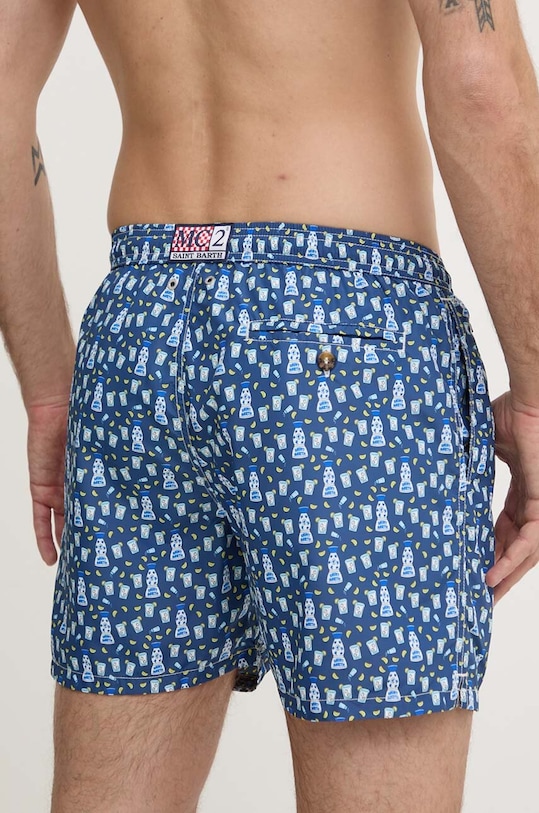 Odzież MC2 Saint Barth szorty kąpielowe LIGHTING MICRO FANTASY LIG0003 niebieski