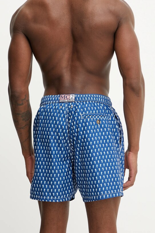 Odzież MC2 Saint Barth szorty kąpielowe LIG0003 niebieski