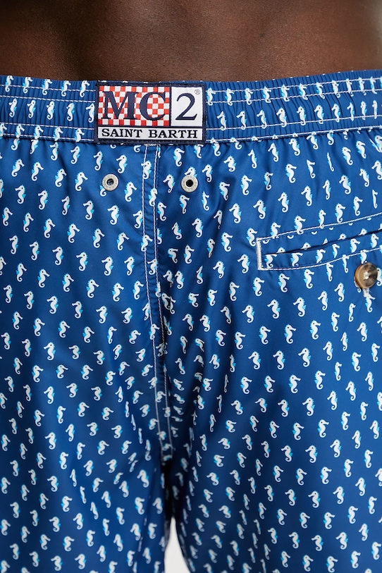 MC2 Saint Barth szorty kąpielowe niebieski LIG0003