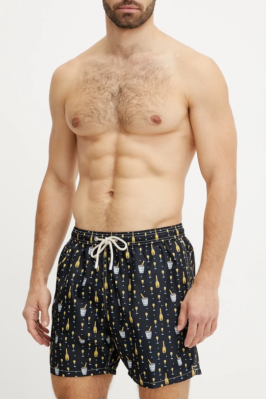 MC2 Saint Barth pantaloni scurti de baie LIG0003 negru AA00