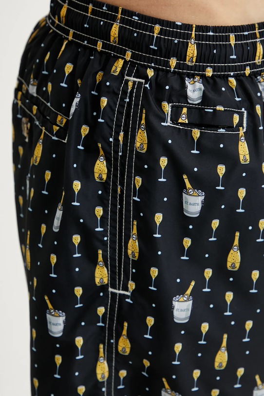 Îmbrăcăminte MC2 Saint Barth pantaloni scurti de baie LIG0003 negru