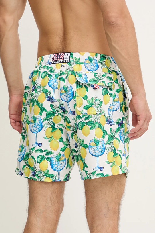 Abbigliamento MC2 Saint Barth pantaloncini da bagno GUS0001 bianco