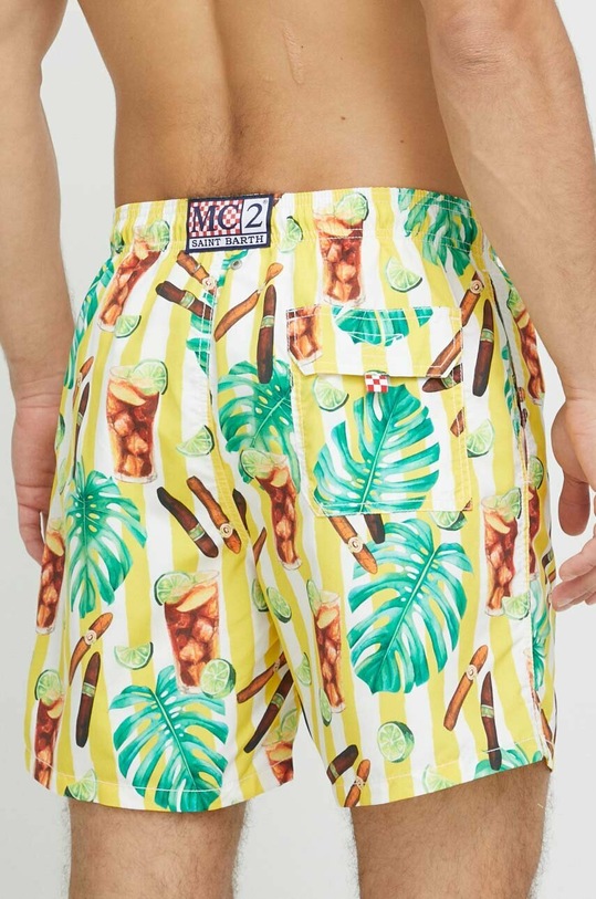 Oblečenie Plavkové šortky MC2 Saint Barth GUSTAVIA GUS0001 žltá