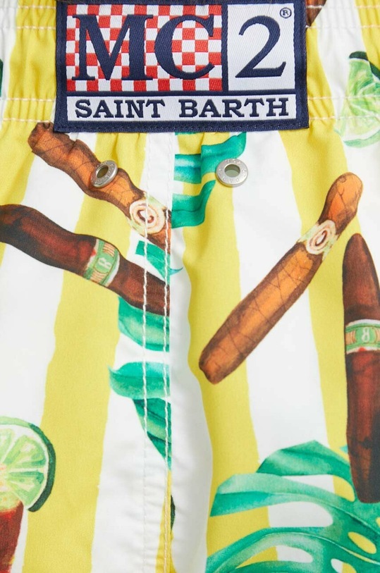 Plavkové šortky MC2 Saint Barth GUSTAVIA žltá GUS0001