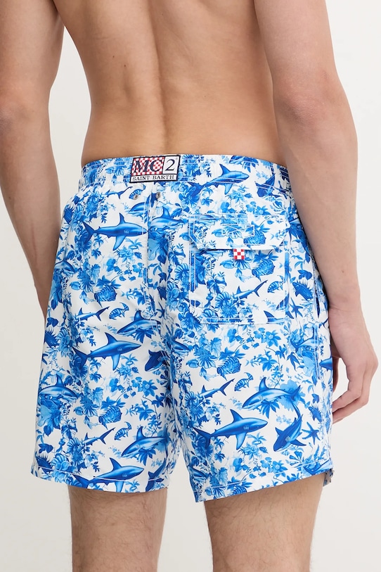 Oblačila Kopalne kratke hlače MC2 Saint Barth GUS0001 modra