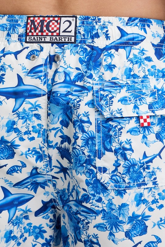 Kopalne kratke hlače MC2 Saint Barth modra GUS0001