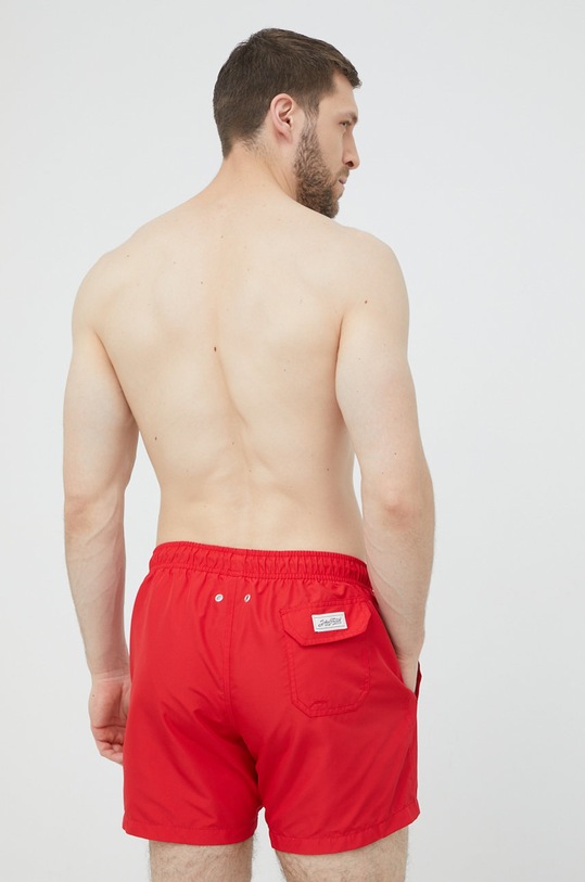 Oblečení Plavkové šortky John Frank JFSSSW01.RED červená