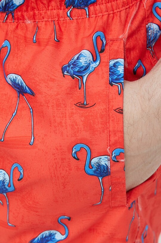 Ρούχα Μαγιό John Frank JFSSSW18.FLAMINGORED πολύχρωμο