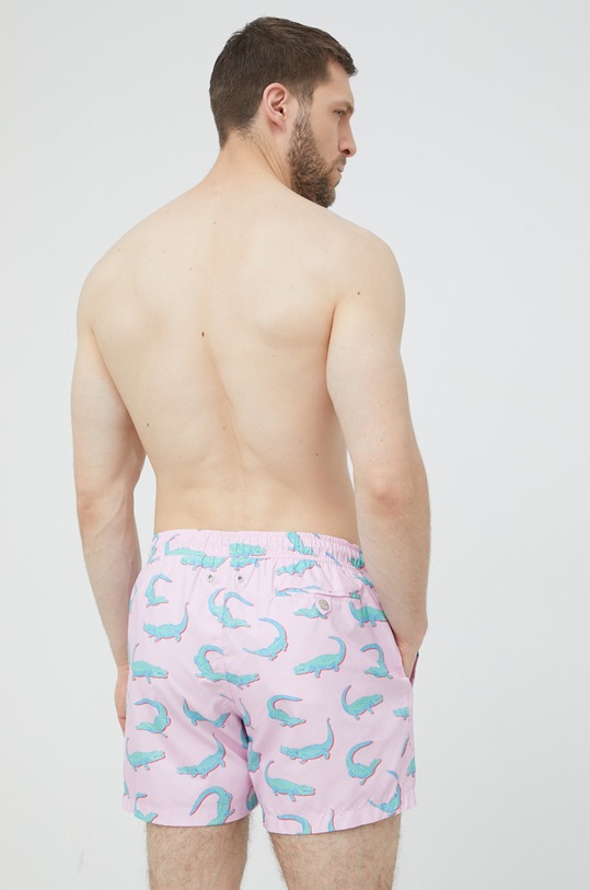 John Frank szorty kąpielowe JFSSSW05.CRODILEPINK multicolor SS22