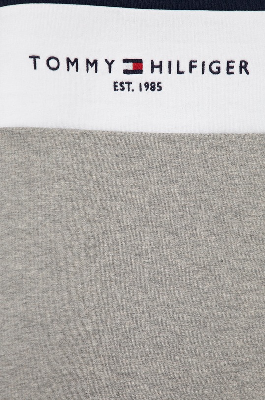Chłopiec Tommy Hilfiger bluza bawełniana dziecięca KB0KB07115.PPYY szary