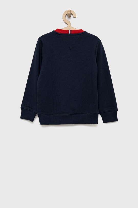 Dětská bavlněná mikina Tommy Hilfiger KB0KB07115.PPYY námořnická modř SS22