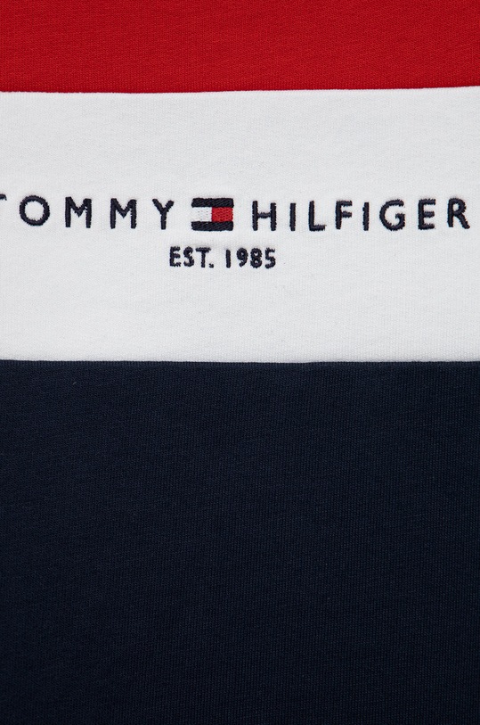 Chłopiec Tommy Hilfiger bluza bawełniana dziecięca KB0KB07115.PPYY granatowy