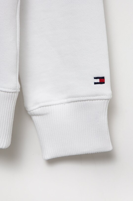 Chłopiec Tommy Hilfiger Bluza bawełniana dziecięca KS0KS00205.PPYY biały