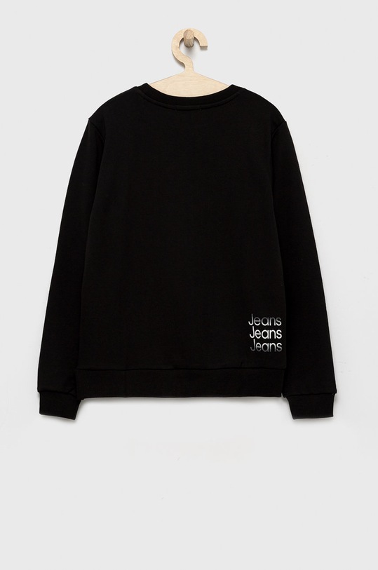 Calvin Klein Jeans bluza bawełniana dziecięca IB0IB01163.PPYY czarny SS22