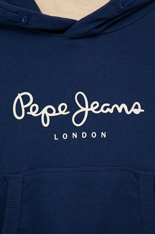 Chlapec Detská bavlnená mikina Pepe Jeans PB581416.582 modrá