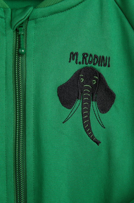 Mini Rodini bluza dziecięca zielony 2222012275