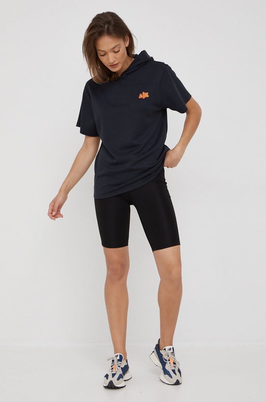 Mikina Armani Exchange s kapucí černá 3LYM89.YJ3XZ