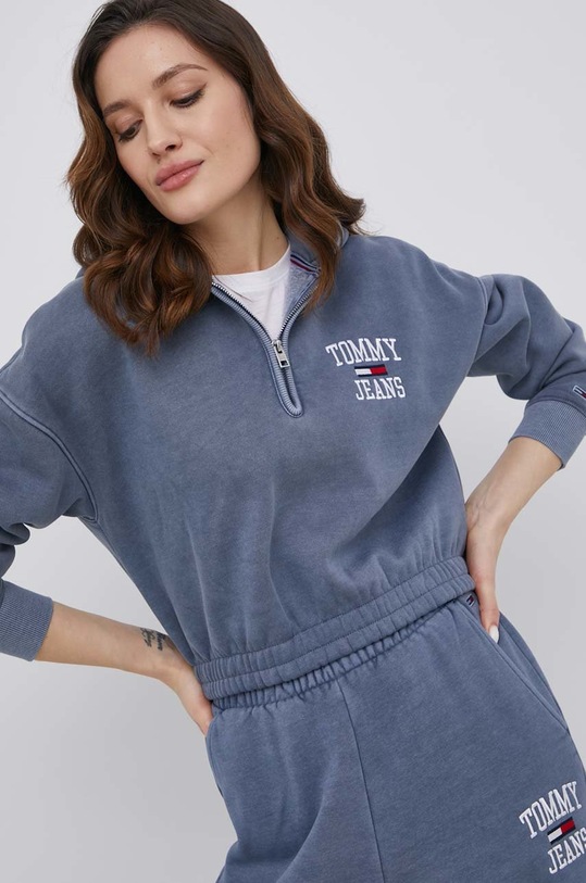 Mikina Tommy Jeans modrá DW0DW11766.PPYY