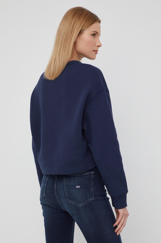 Îmbrăcăminte Tommy Jeans hanorac de bumbac DW0DW12048.PPYY bleumarin