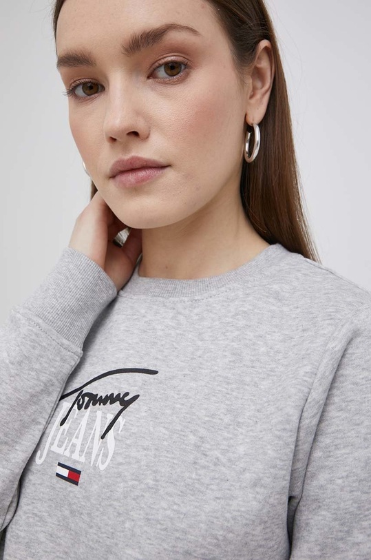 Tommy Jeans bluza DW0DW11823.PPYY szary DW0DW11823.PPYY