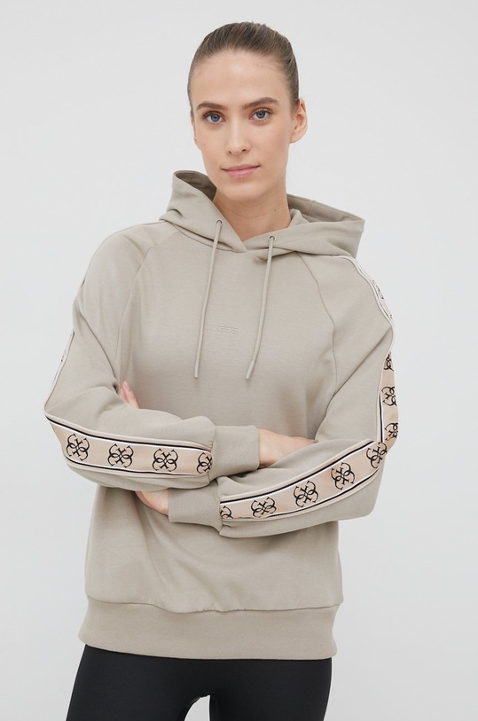 Суичър Guess V2RQ03.KA3P1 бежов SS22