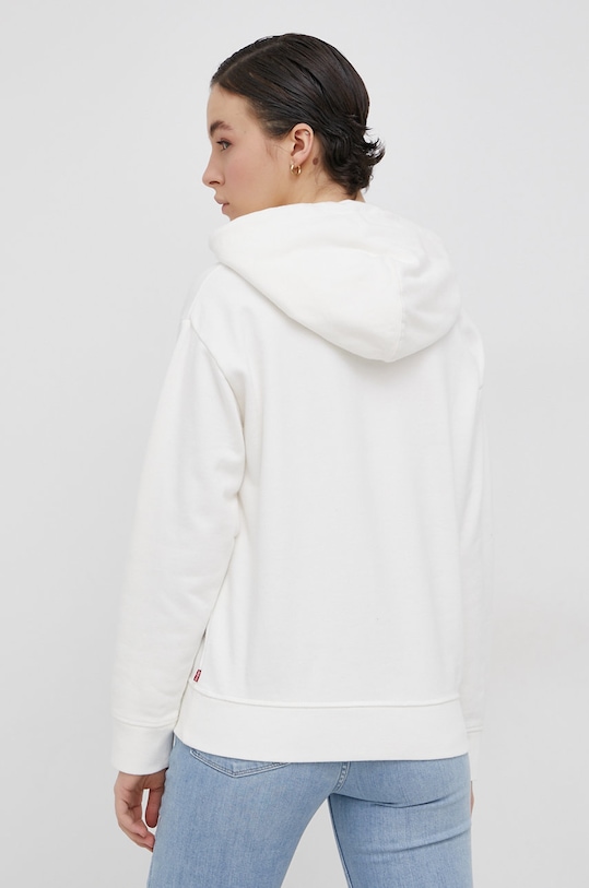 Oblečenie Bavlnená mikina Levi's 18487.0110 biela