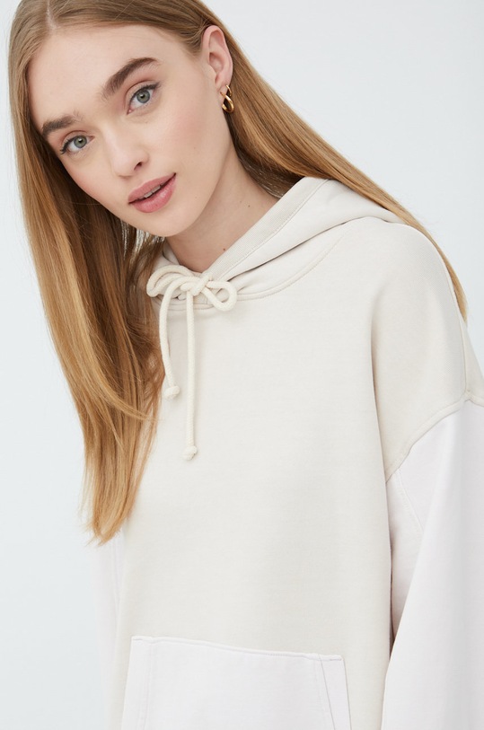 Bavlněná mikina Levi's Wltrd béžová 86143.0006