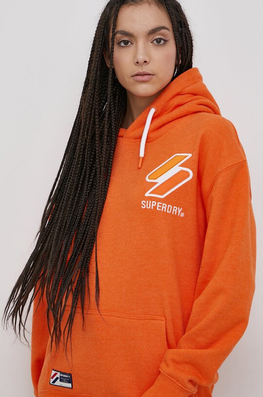 Superdry Bluza pomarańczowy W2011263A.6KS