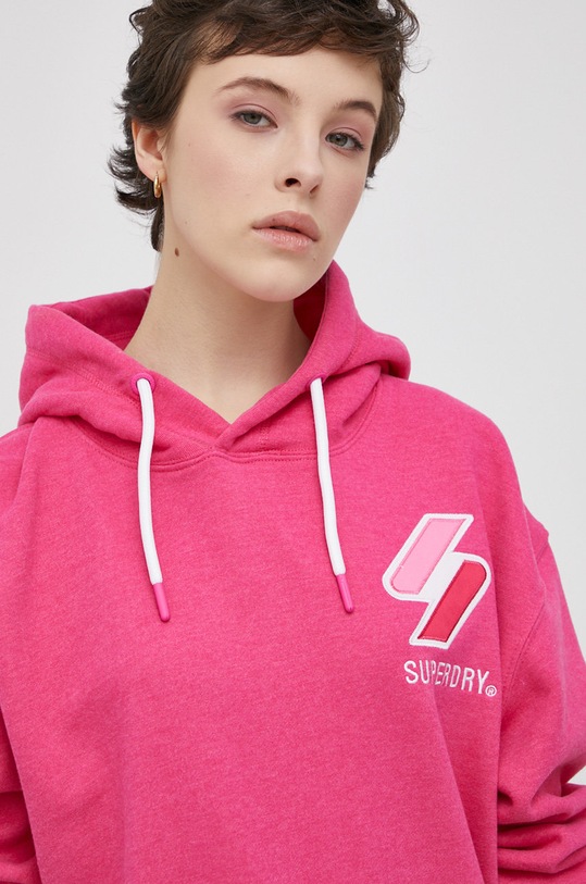 Superdry Bluza różowy W2011263A.ARS