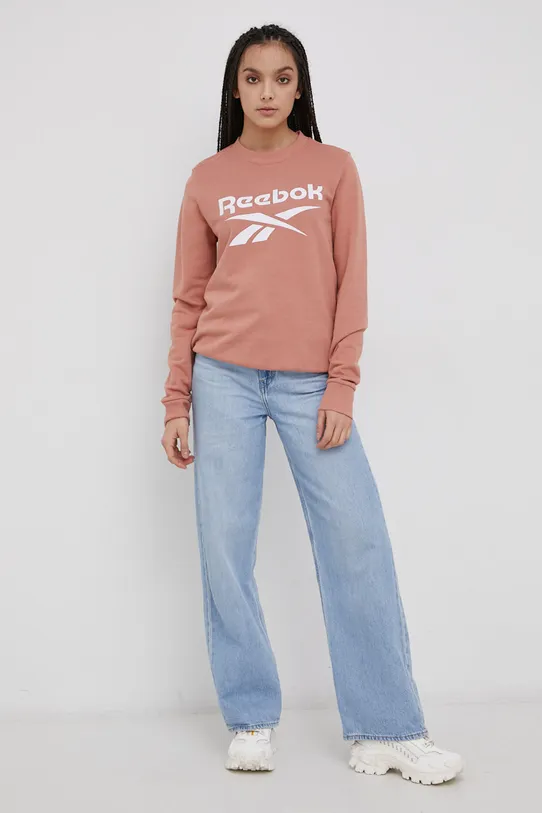 Reebok sweatshirt HB2301 orange SS22