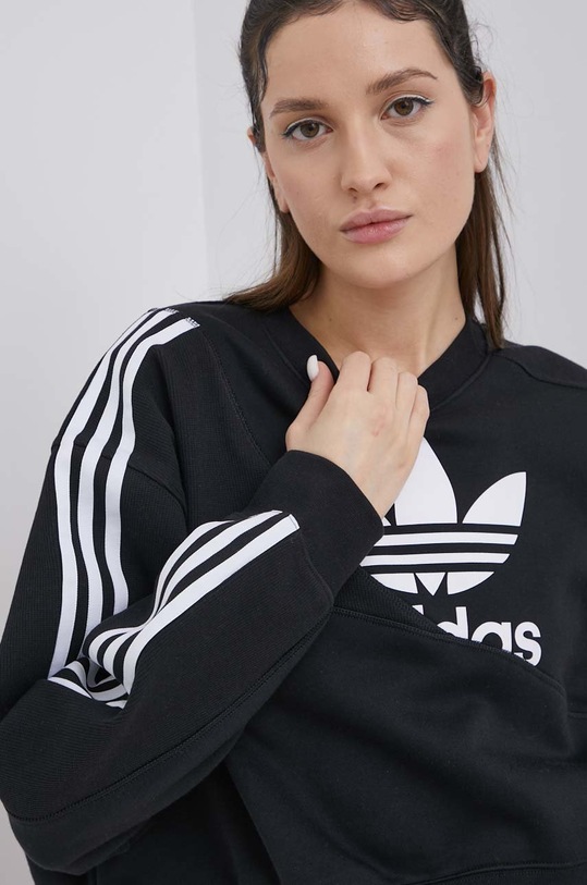 Кофта adidas Originals Adicolor чёрный HC4622