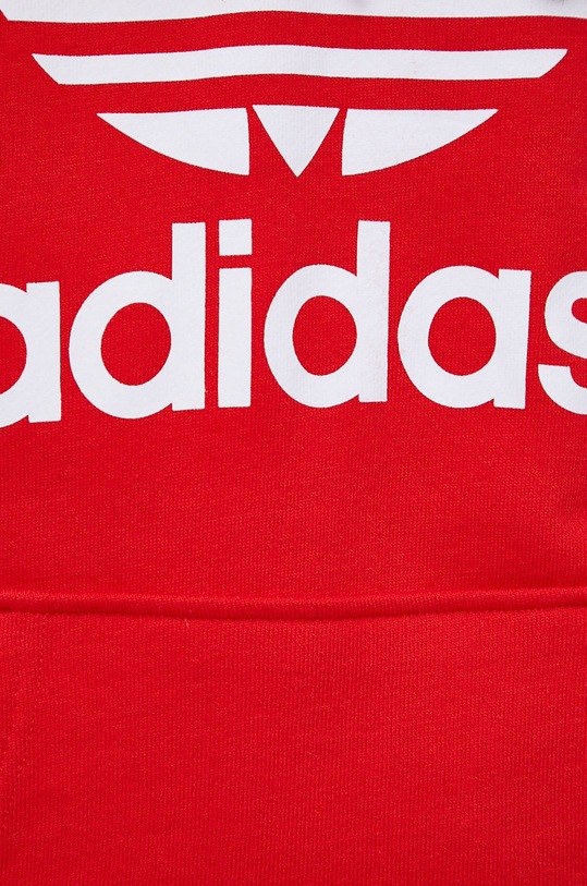 adidas Originals - Bluza bawełniana Adicolor HE6953 HE6953 czerwony