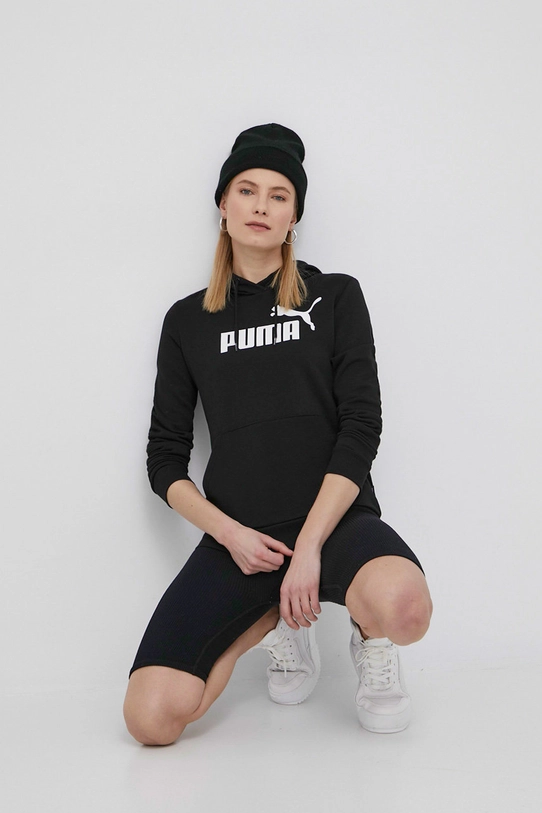 Puma bluza z kapturem czarny 58679101