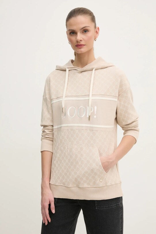 Joop! bluza imprimeu bej 30030062