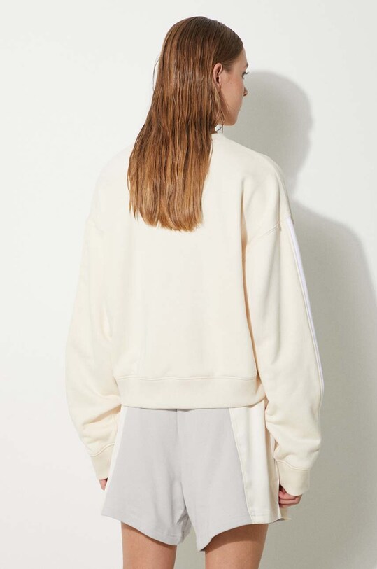 Clothing adidas Originals cotton sweatshirt Adicolor HC2049 beige