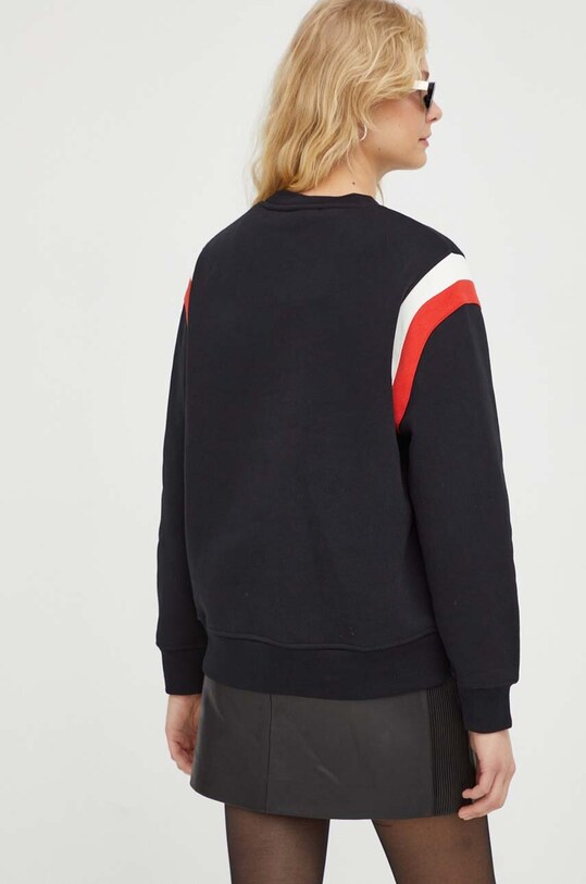 Одяг Бавовняна кофта The Kooples FSWE24016K чорний