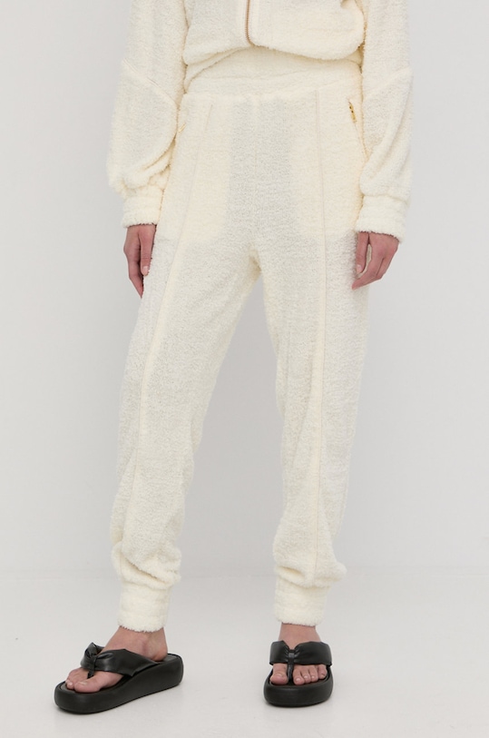 Notes du Nord pantaloni tricotaj bej 12625