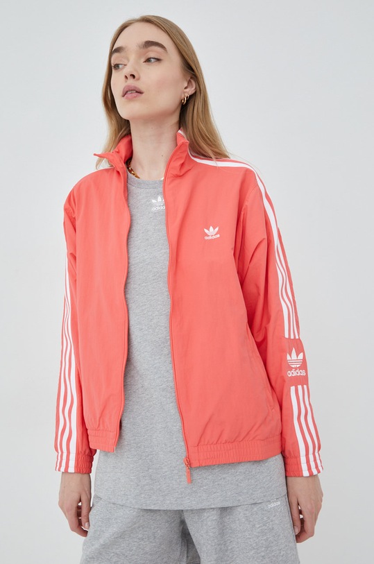adidas Originals felső Adicolor HF7461 sima rózsaszín HF7461