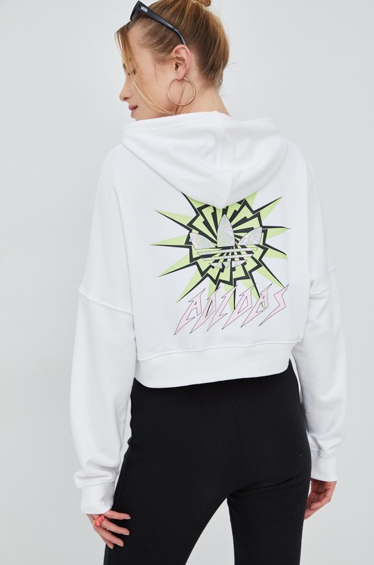 Dukserica adidas Originals bijela HT5977