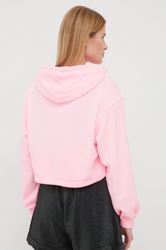 Odzież Deha bluza bawełniana B64112.55309 różowy