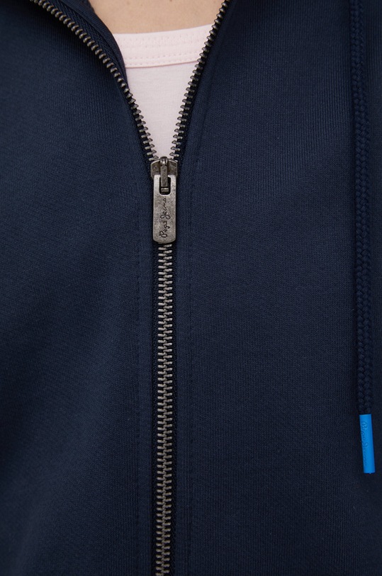 Памучен суичър Pepe Jeans Calista Zipper PL581191.594 тъмносин