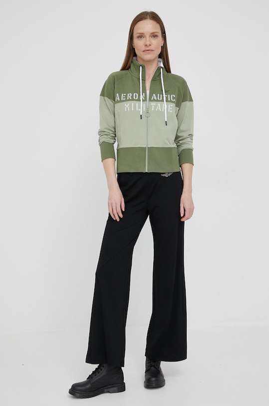 Mikina Aeronautica Militare 221FE1690DJ519 vícebarevná SS22