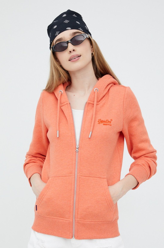 Mikina Superdry W2011449A.7AF oranžová SS22
