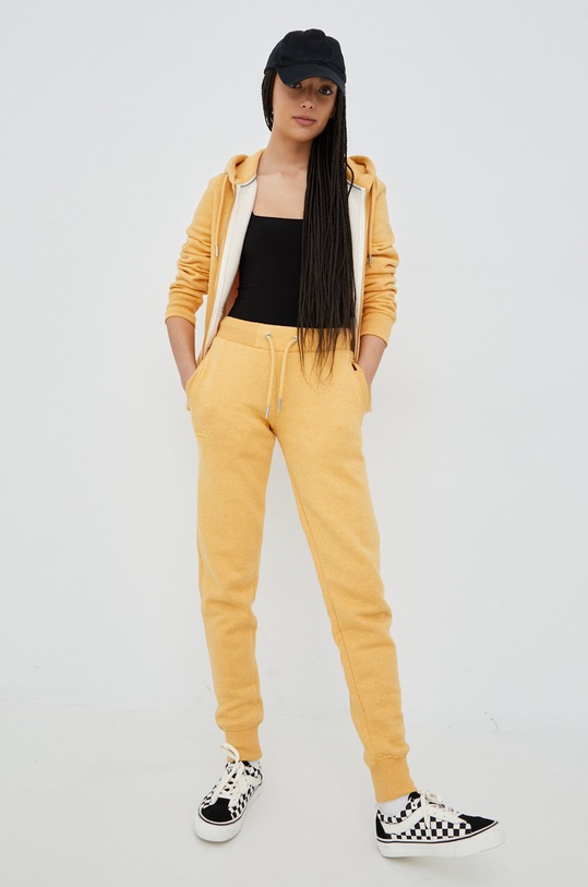Mikina Superdry W2011449B.VYR žltá SS22