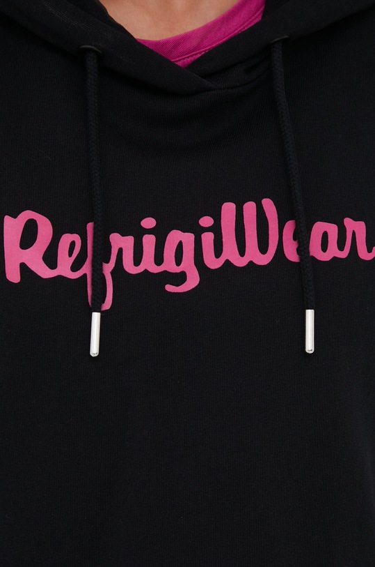 RefrigiWear hanorac de bumbac R05200.FH9122 negru